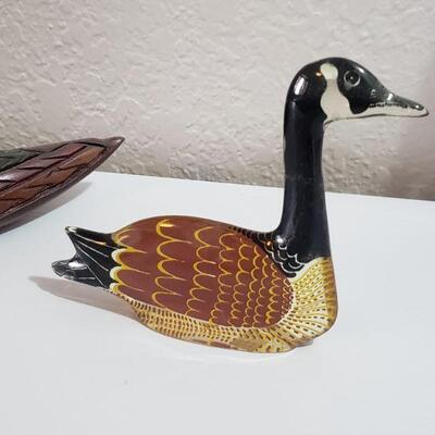 Lot 59: (2) Handmade Wood Ducks