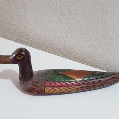 Lot 59: (2) Handmade Wood Ducks