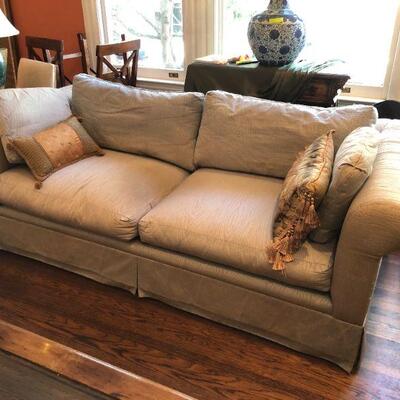Light Grey Loveseat Sofa (Part 2)
