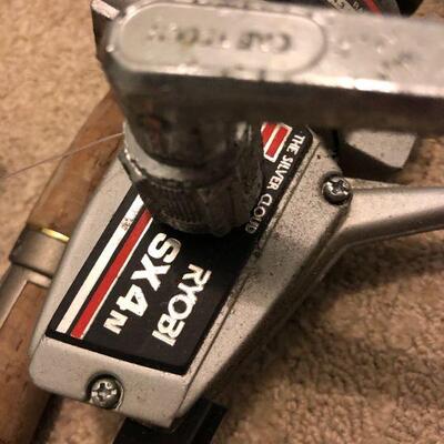 Lot of Fishing Poles and Gear incl Ryobi Quantum QR Zebco Sage and More