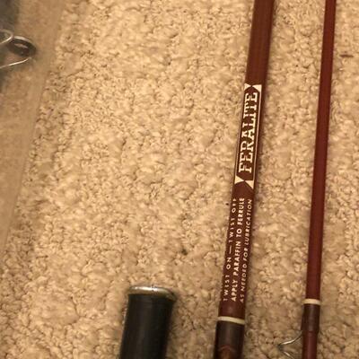 Lot of Fishing Poles and Gear incl Ryobi Quantum QR Zebco Sage and More