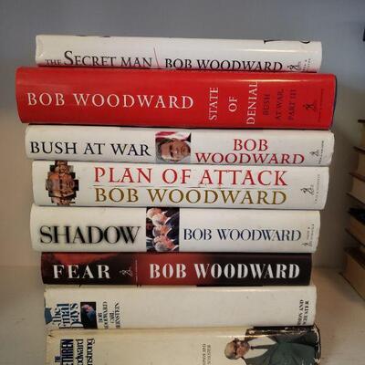 Lot 67: Bob Woodward Book lot