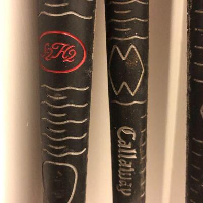 Lot of 3 Callaway Big Bertha Golf Clubs 2 Drivers and 1 Iron 