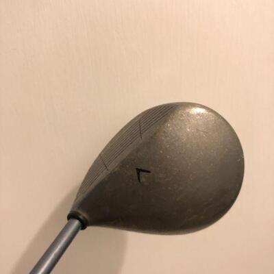 Lot of 3 Callaway Big Bertha Golf Clubs 2 Drivers and 1 Iron 