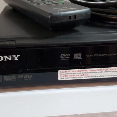Lot 77: Sony DVD Player with Remote
