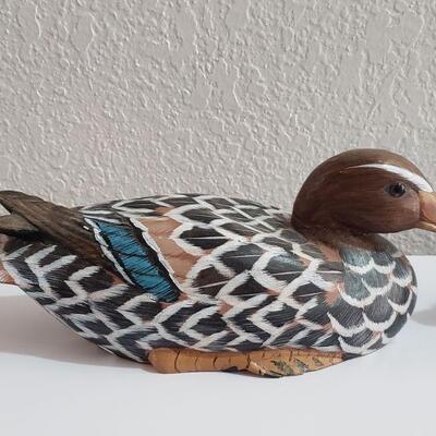 Lot 84: (2) Handpainted Ducks