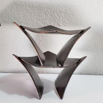 Lot 88: Copper Candleholder lot