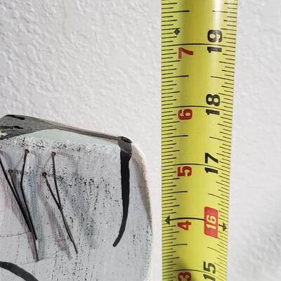 Lot 97: Handmade Wood Sculpture by Jorge Rodriguez Santa Fe, N.M