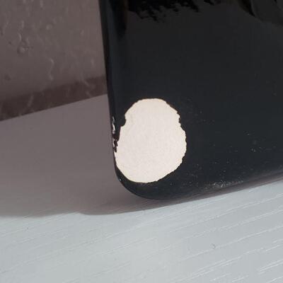 Lot 98: Naylor Art Hanging Plate 'Abstract' White Salmon, WA 