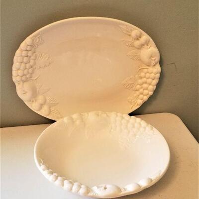 Lot #34 2 Pieces of Signature (Japan) dinner ware - bowl and platter