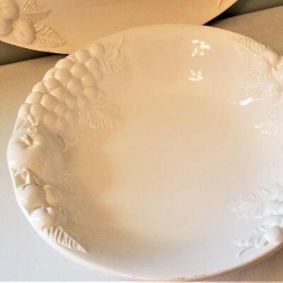 Lot #34 2 Pieces of Signature (Japan) dinner ware - bowl and platter
