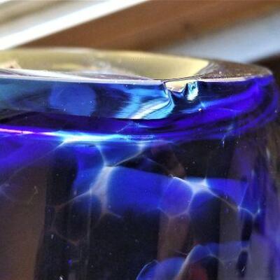 Lot #36  Art Glass Vase - POLAND