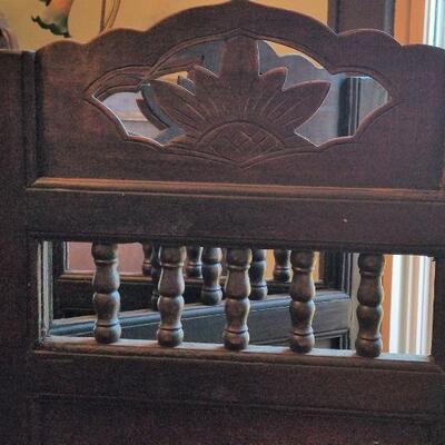 Lot #39  Antique Screen/Room Divider - 4 panels