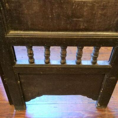 Lot #39  Antique Screen/Room Divider - 4 panels