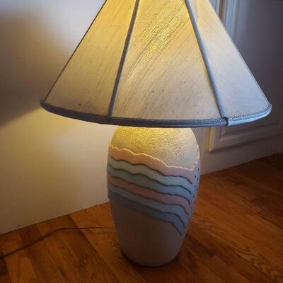 Lot 119: Ceramic Southwest Lamp