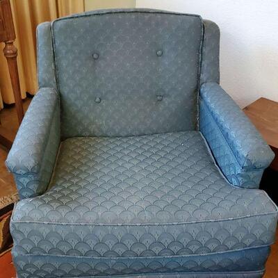 Pair 1950s upholstered Chairs