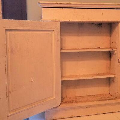 Lot #43  Antique Primitive Medicine Cabinet