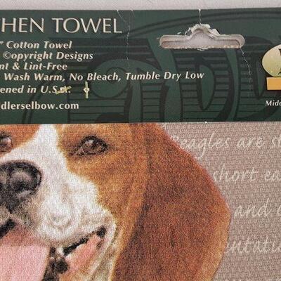 Beagle Dish Towel