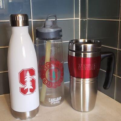 Lot 152: Stanford Water & Coffee Travel Beverage Containers 