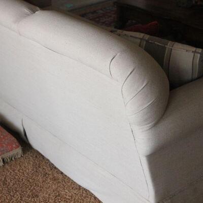 Lot 16 Craftmaster Linen Color Sofa #1