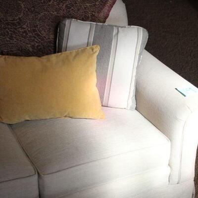 Lot 19 Craftmaster Linen Color Sofa #2