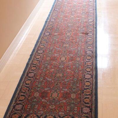 Lot 31 12'x2' Red Runner Rug