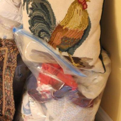 Lot 34 Queen Bed Linen & Misc. Baby Items & Blankets