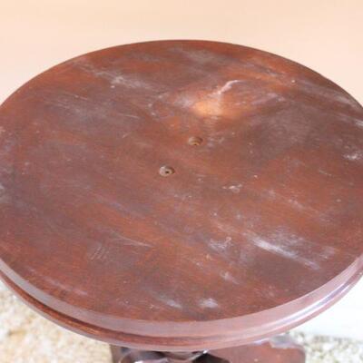Lot 40 Marble Top Vintage Side Table
