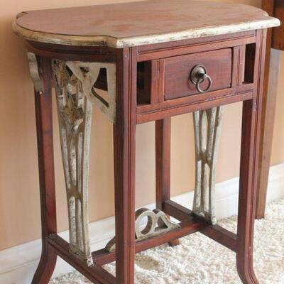 Lot 41 Side Table w/ Drawer