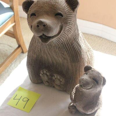 Lot 49 Margaret Hudson Lrg./Md. Bears