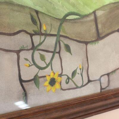 Lot 54 Original Watercolor Art Framed