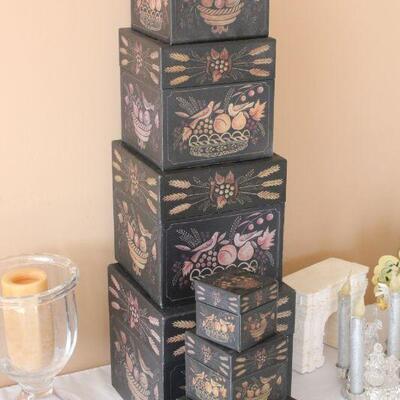 Lot 58 Primitive Boxes