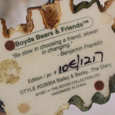 Lot 59 Set of 3 Bear Décor Boyds & More
