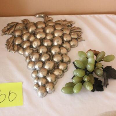 Lot 66 Grape Jade Décor & Metal Wall Art