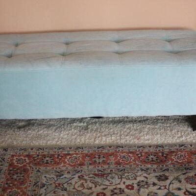 Lot 69 Sea Blue Ottoman/Bench