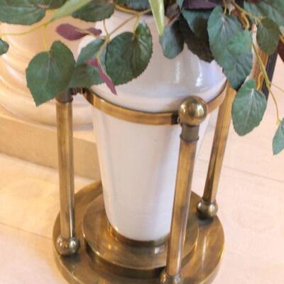 Lot 73 Brass Plant Stand