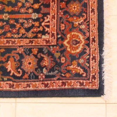 Lot 74 5'x4' Black/Orange/Red Rug