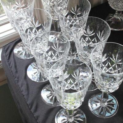 Lot 79 Lenox USA Crystal Water Goblets (8pcs)