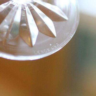 Lot 79 Lenox USA Crystal Water Goblets (8pcs)