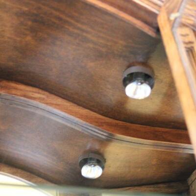 Lot 89 Lighted Display Hutch w/ Storage