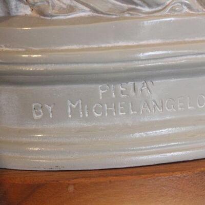 Lot 103 Pieta by Michelangelo Statue