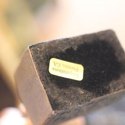 Lot 105 Wood Statue, Crosses