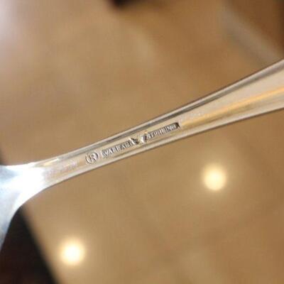 Lot 106 Sterling Wallace Silverware 56 pc Set