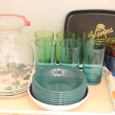 Lot 116 Plastic Picnic Ware & More
