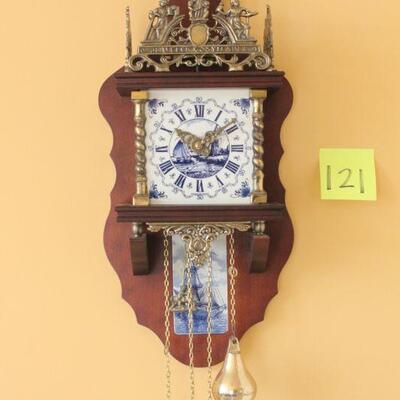 Lot 121 Van Dommelen 'Do Your Own Thing' Clock from Holland