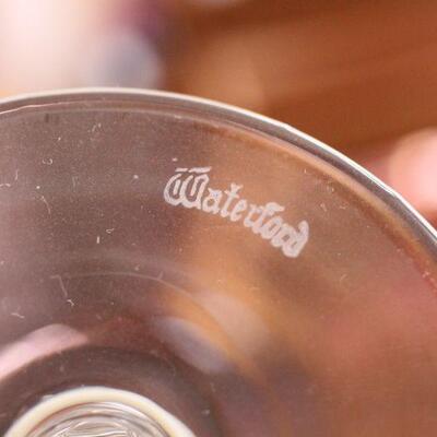 Lot 123 Misc. Waterford Crystal & More Wine Glasses