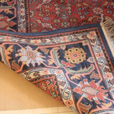 Lot 126 13'x9' Red/Blue/Multi Rug