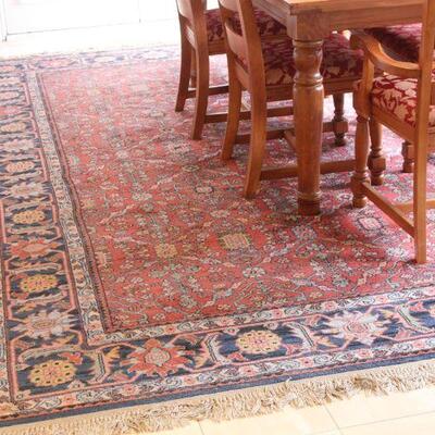 Lot 126 13'x9' Red/Blue/Multi Rug