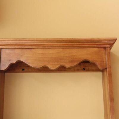 Lot 127 Hand painted Pine Wall Display Shelf #1