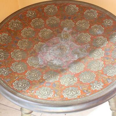 Lot 131 Unique Brass Plant Stand